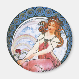 Imán Alfons Mucha: Musa de la pintura