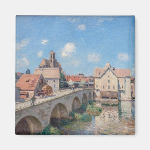 Imán Alfred Sisley - El Puente de Moret