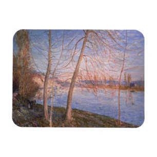 Imán Alfred Sisley   Mañana de invierno