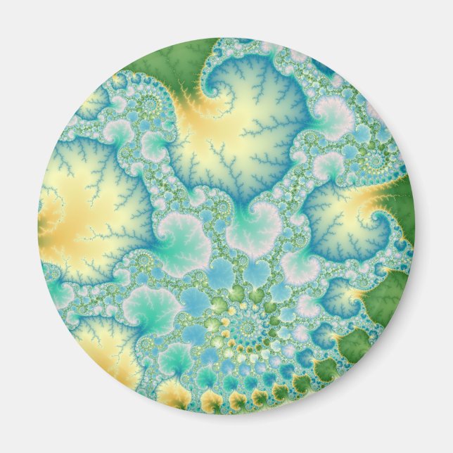 Imán Algae - Fractal (Frente)