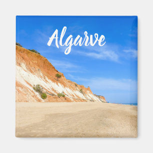 Imán Algarve Praia da Falesia en Portugal Souvenir