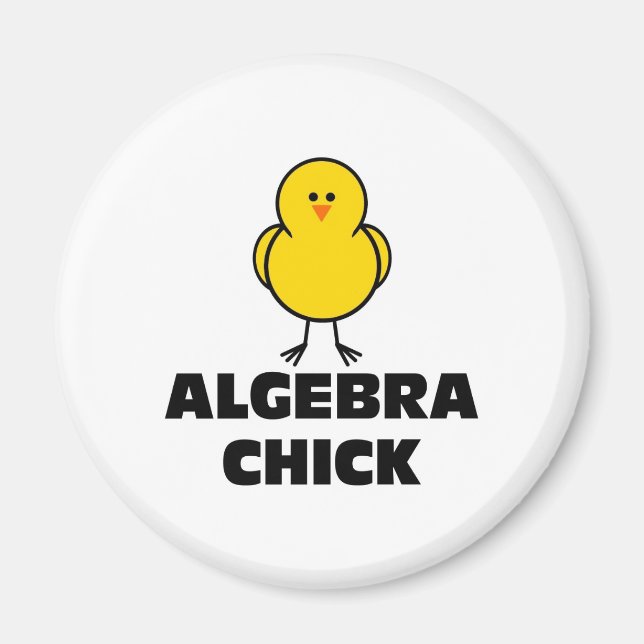 Imán Algebra Chick (Frente)
