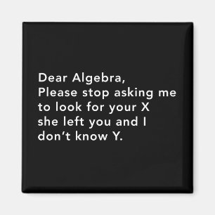 Imán Álgebra y su X