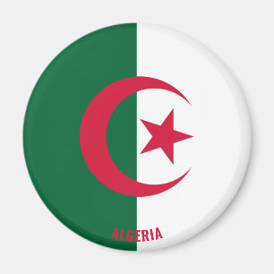 Imán Algeria Flag Charming Patriotic