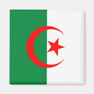 Imán Algeria Flag Magnet