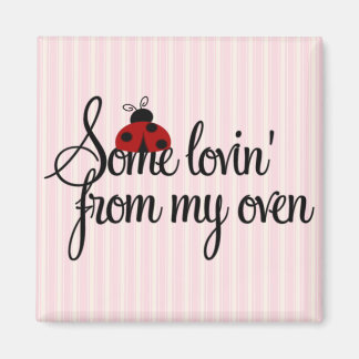 Imán Algo de amor' de mi Oven Magnet