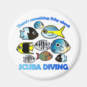 Imán Algo sospechoso sobre Scuba