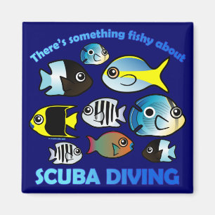 Imán Algo sospechoso sobre Scuba
