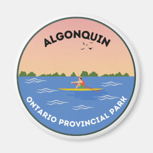 Imán Algonquin Ontario Parque Provincial Magnet
