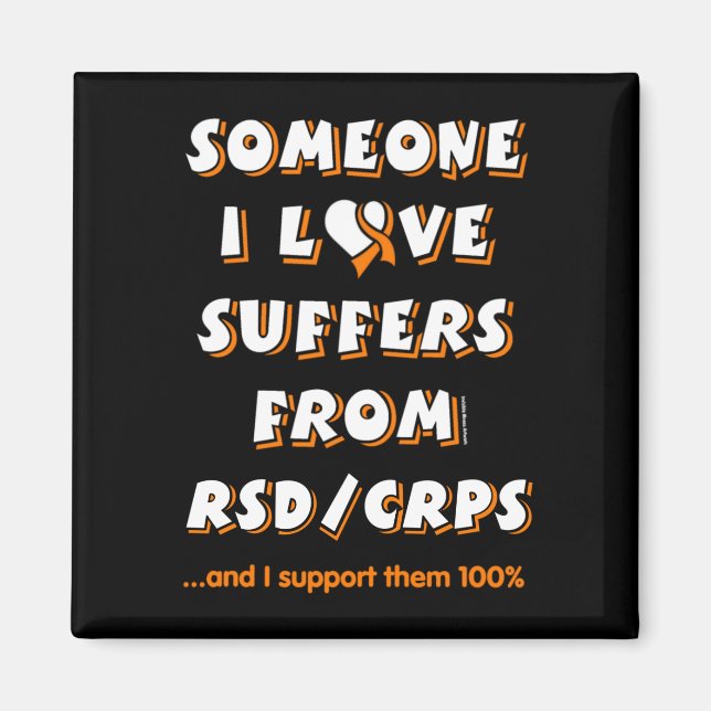 Imán Alguien a quien amo... RSD/CRPS Magnet (Frente)