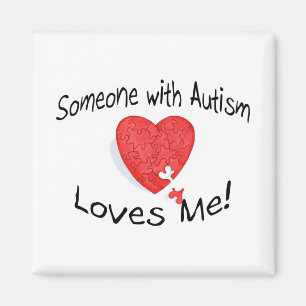 Imán Alguien con autismo me ama (P Hrt)