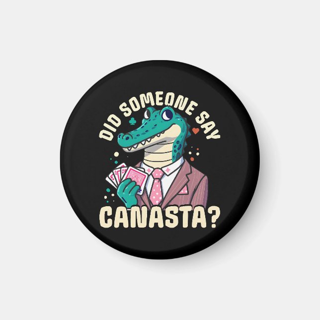 Imán ¿Alguien dijo Canasta (Frente)
