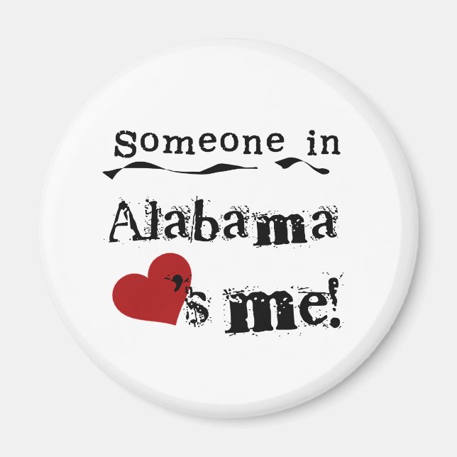 Imán Alguien En Alabama Me Ama (Frente)