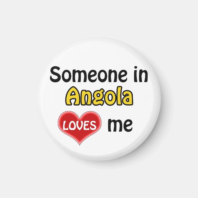 Imán Alguien en Angola me ama (Frente)