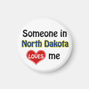Imán Alguien en Dakota del Norte me quiere