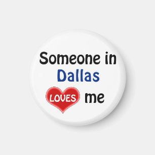 Imán Alguien en Dallas me ama