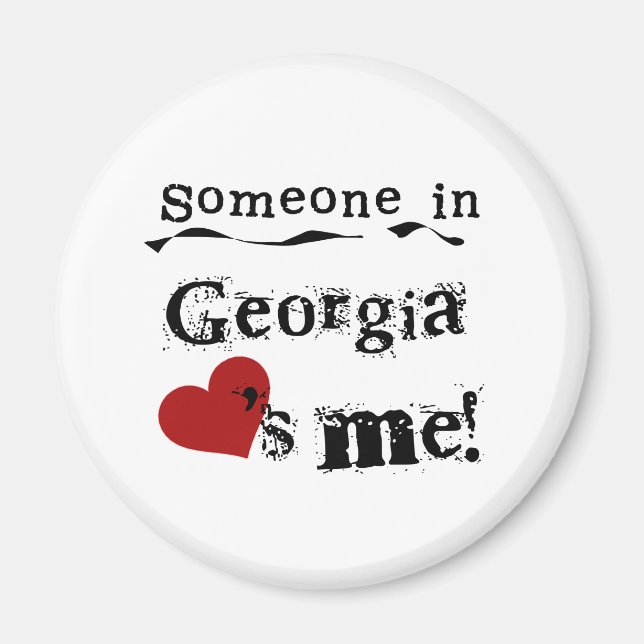 Imán Alguien En Georgia Me Ama (Frente)