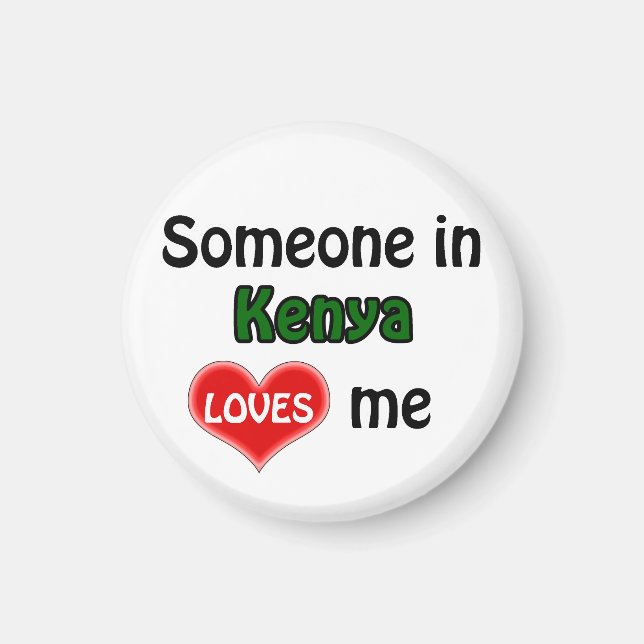 Imán Alguien en Kenia me ama (Frente)