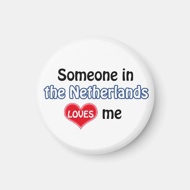 Imán Alguien en los Países Bajos me ama (Frente)