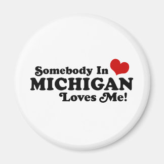 Imán Alguien En Michigan Me Ama