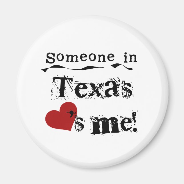Imán Alguien En Texas Me Ama (Frente)