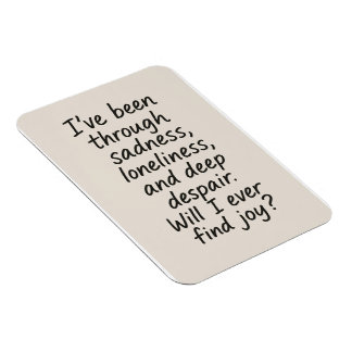 Imán ¿Alguna Vez Encontraré Alegría? - Cita emocional M