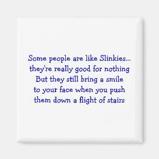 Imán Algunas personas - Magnet cuadrado