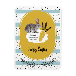 Imán Algunos Bunny Te Aman. Magnates de regalo de Pascu