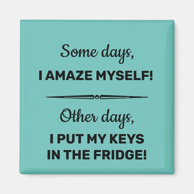 Imán Algunos días me asombro (Frente)