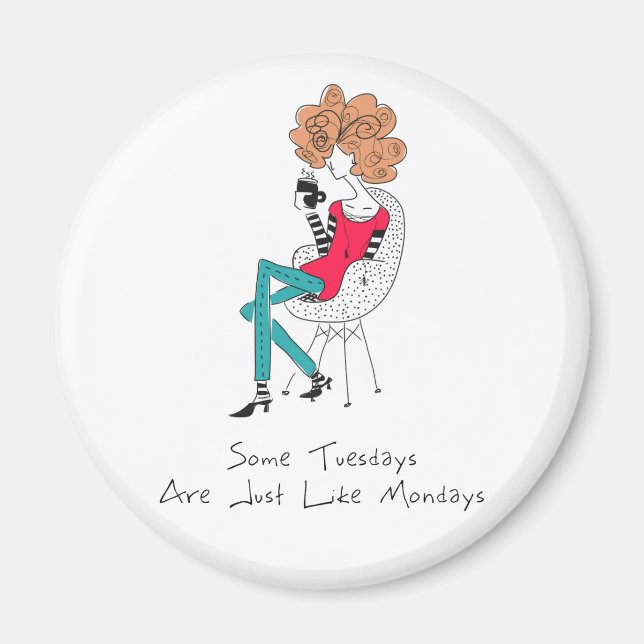 Imán Algunos martes son como los lunes (Frente)