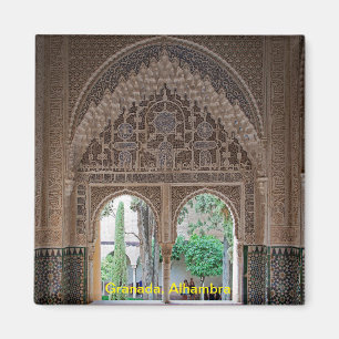 Imán Alhambra. Fragmento del diseño