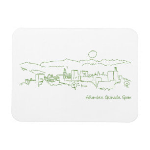 Imán Alhambra Sunset