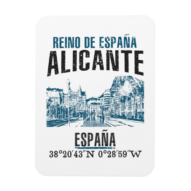 Imán Alicante (Vertical)