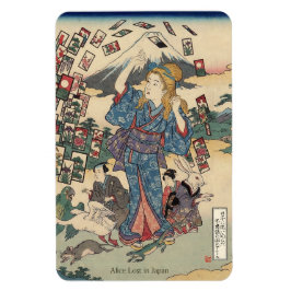 Imán Alice Lost in Japan | Ukiyo-e Floating Wonderland