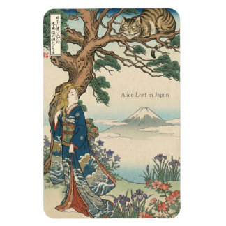 Imán Alice Lost in Japan | Ukiyo-e Mad Journey