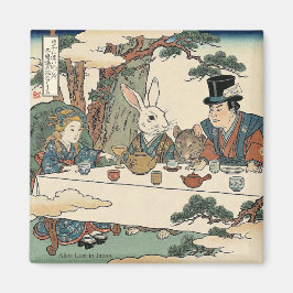 Imán Alice Lost in Japan | Ukiyo-e Mad Tea Party