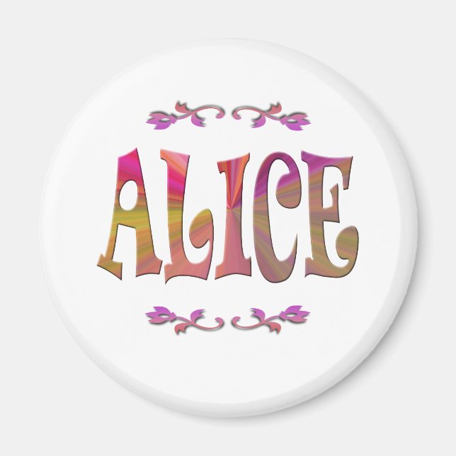Imán Alice Magnet (Frente)
