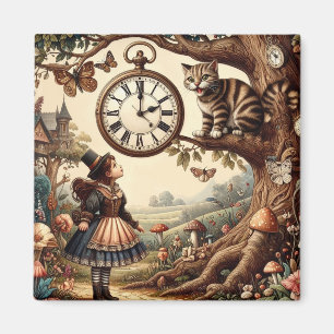 Imán Alice y el Gato de Cheshire: Fantasía Caprichosa d