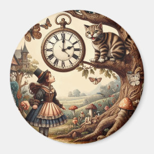 Imán Alice y el Gato de Cheshire: Fantasía Caprichosa d