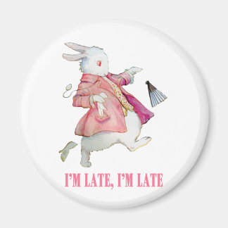 IMÁN ALICE'S WHITE RABBIT DICE: "YO LLEGÉ TARDE, ¡YO LL