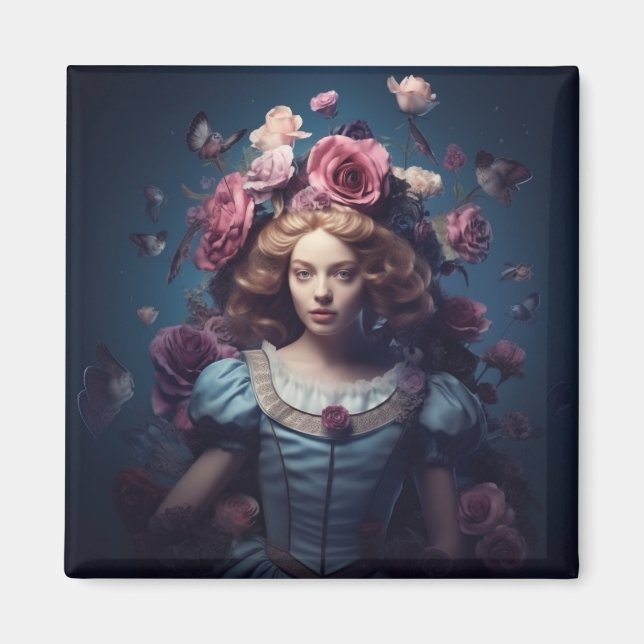 Imán Alicia En El Magnet De La Maravilla (Frente)