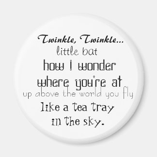 Imán Alicia en el país de las maravillas