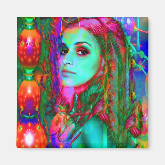 Imán Alicia en el país de las maravillas (Frente)