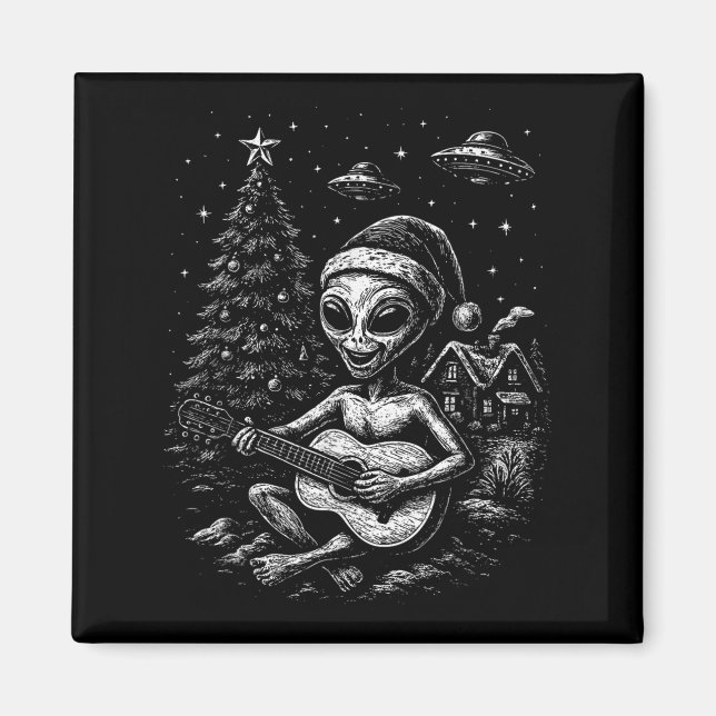 Imán Alien ama a los Navidades (Frente)
