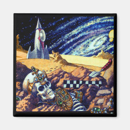 Imán Alien Archeology Square Magnet