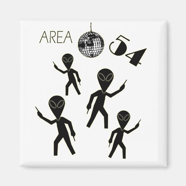 Imán Alien Area 54 Magnet (Frente)