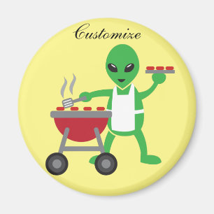Imán Alien Barbeque Cookout Thunder_Cove