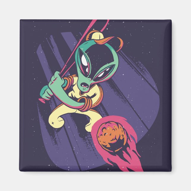 Imán Alien Baseball (Frente)