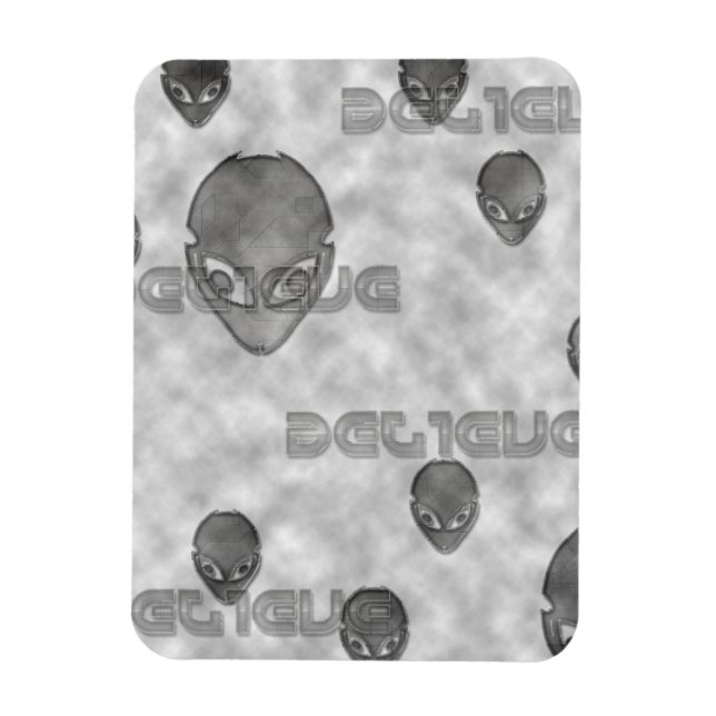 Imán Alien Believe (Vertical)