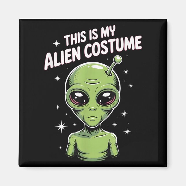Imán Alien Costume (Frente)